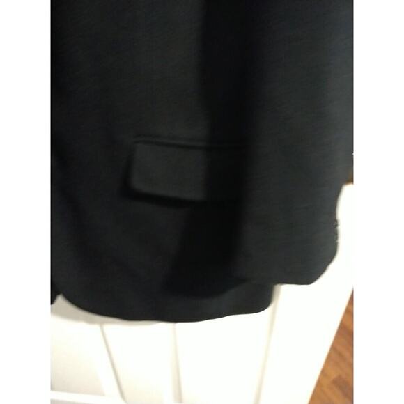Zyldo George Machado Men's 44L Suit Blazer Black Twill Two Button Close Lined... - Picture 7 of 10